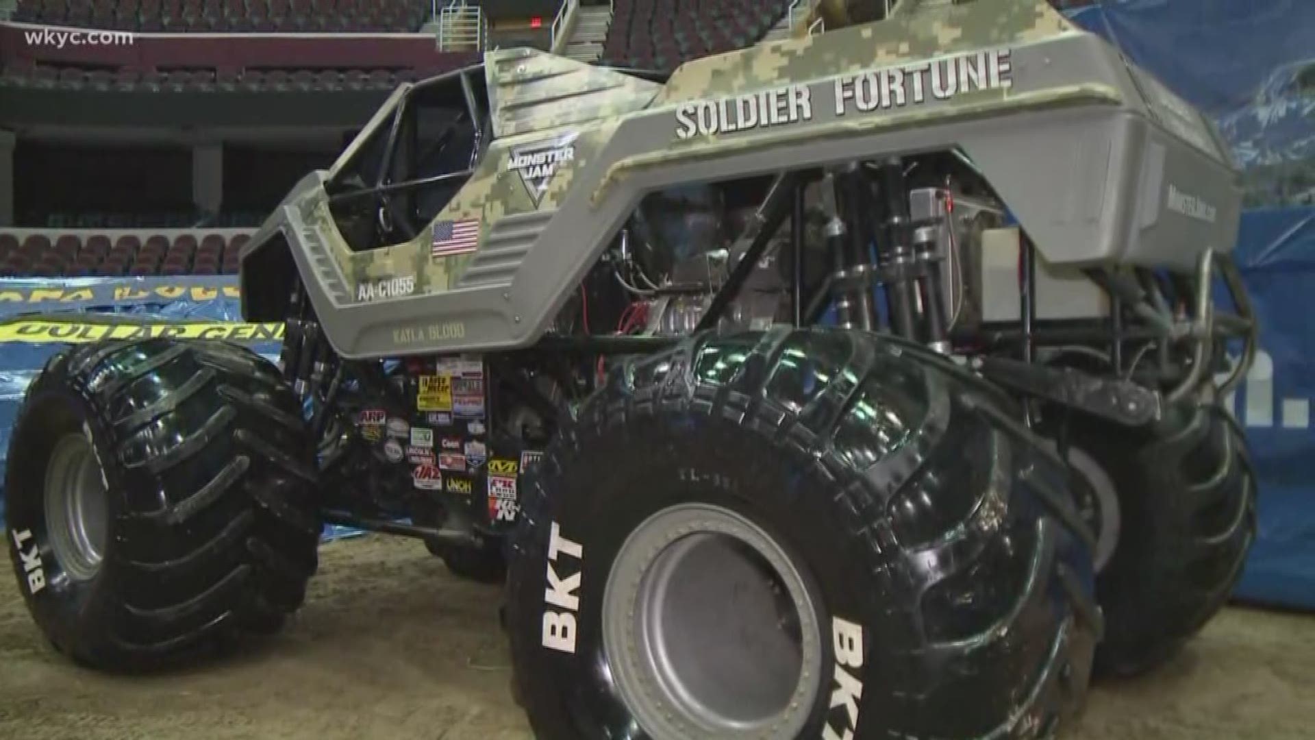 Feb. 15, 2019: See your favorite monster trucks this weekend at Quicken Loans Arena.