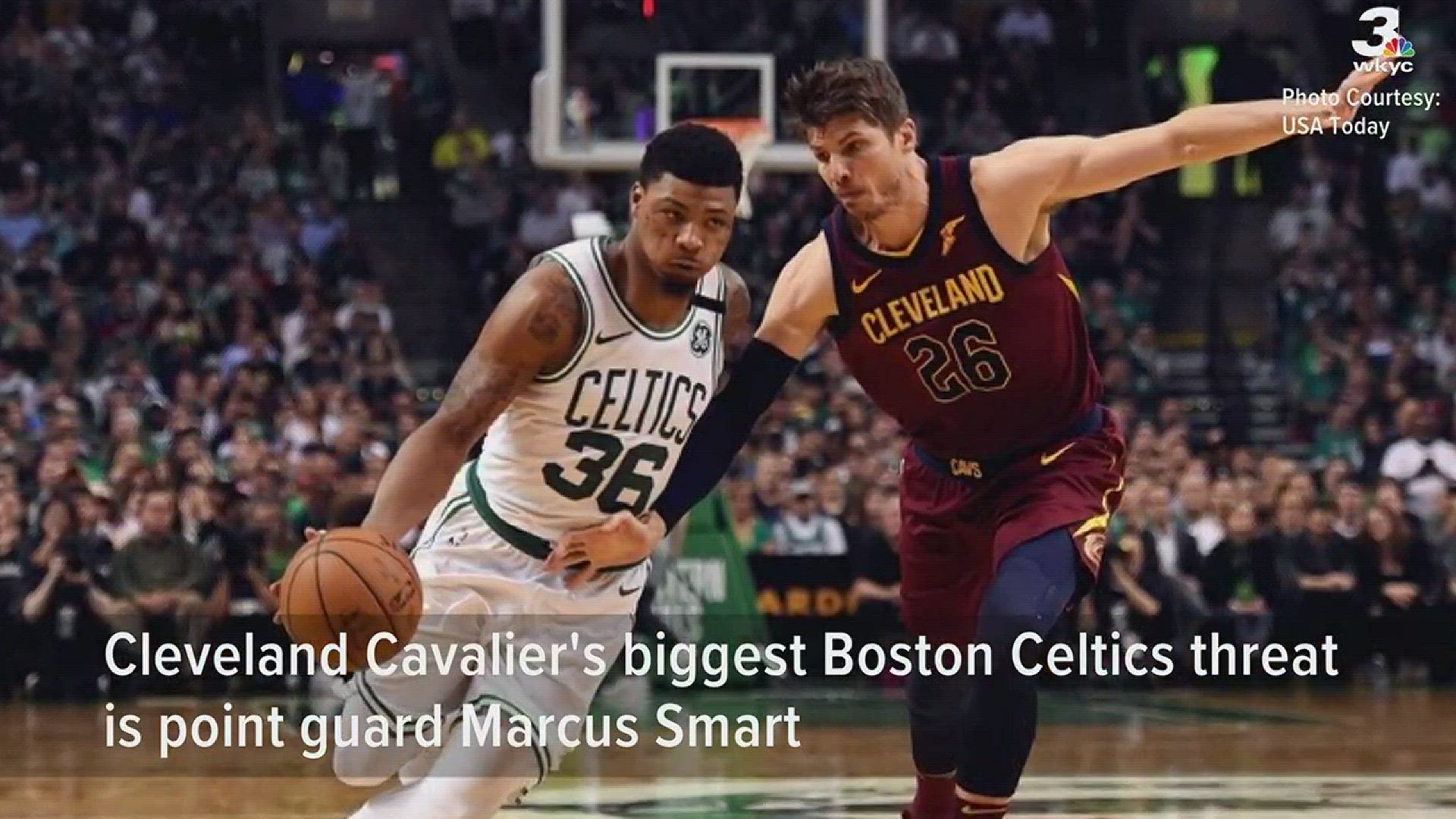 The Cleveland Cavaliers have struggled to account for Boston Celtics point guard Marcus Smart through the first two games of the Eastern Conference Finals.