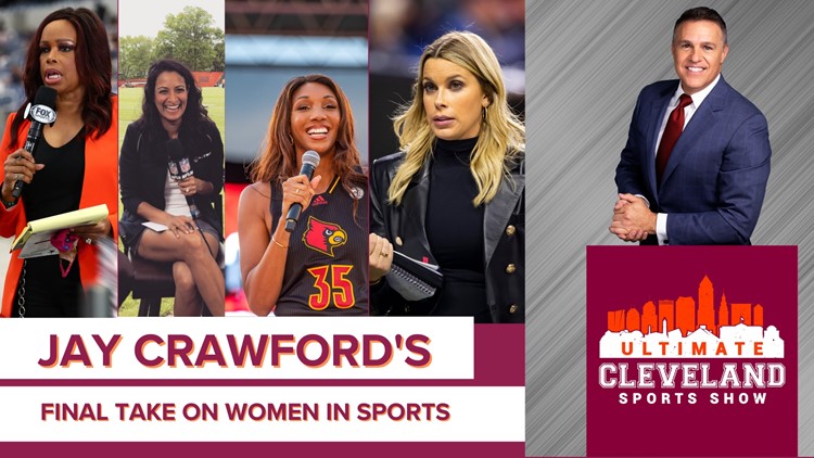Jay Crawford speaks highly about women in sports and making it in the NFL: Aditi Kinkhabwala