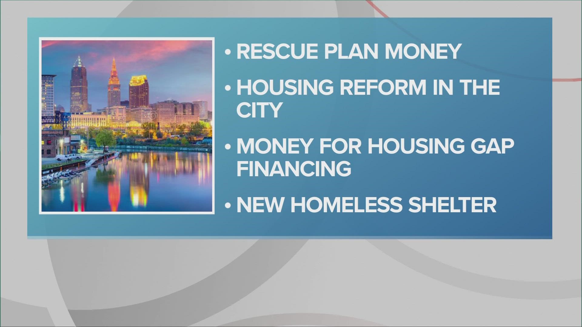 The largest portion of the funding is $35 million to provide “gap financing” for affordable and market-rate housing in the city.