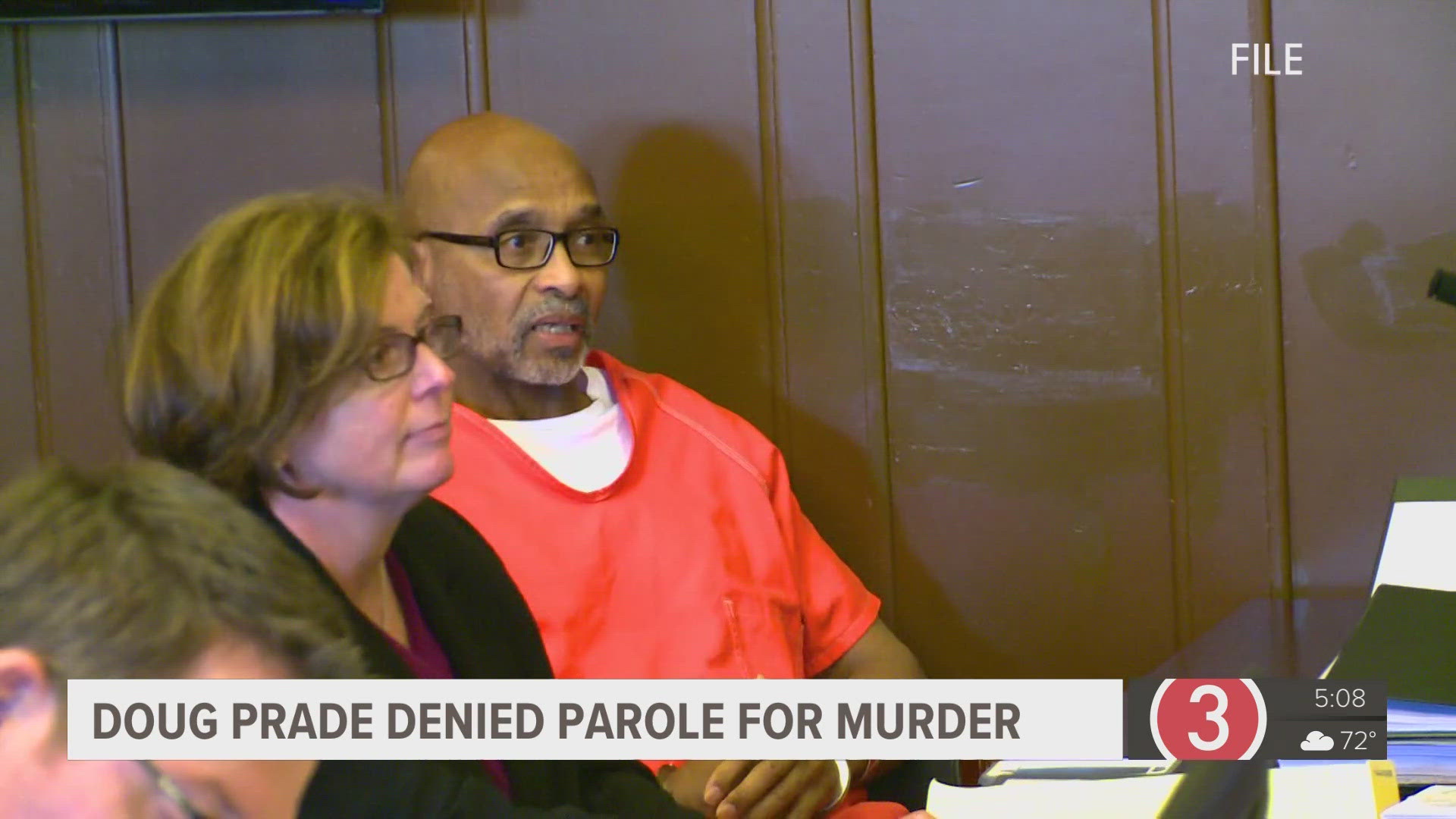 Prade will be 87 years old when he's up for parole again in June of 2033.