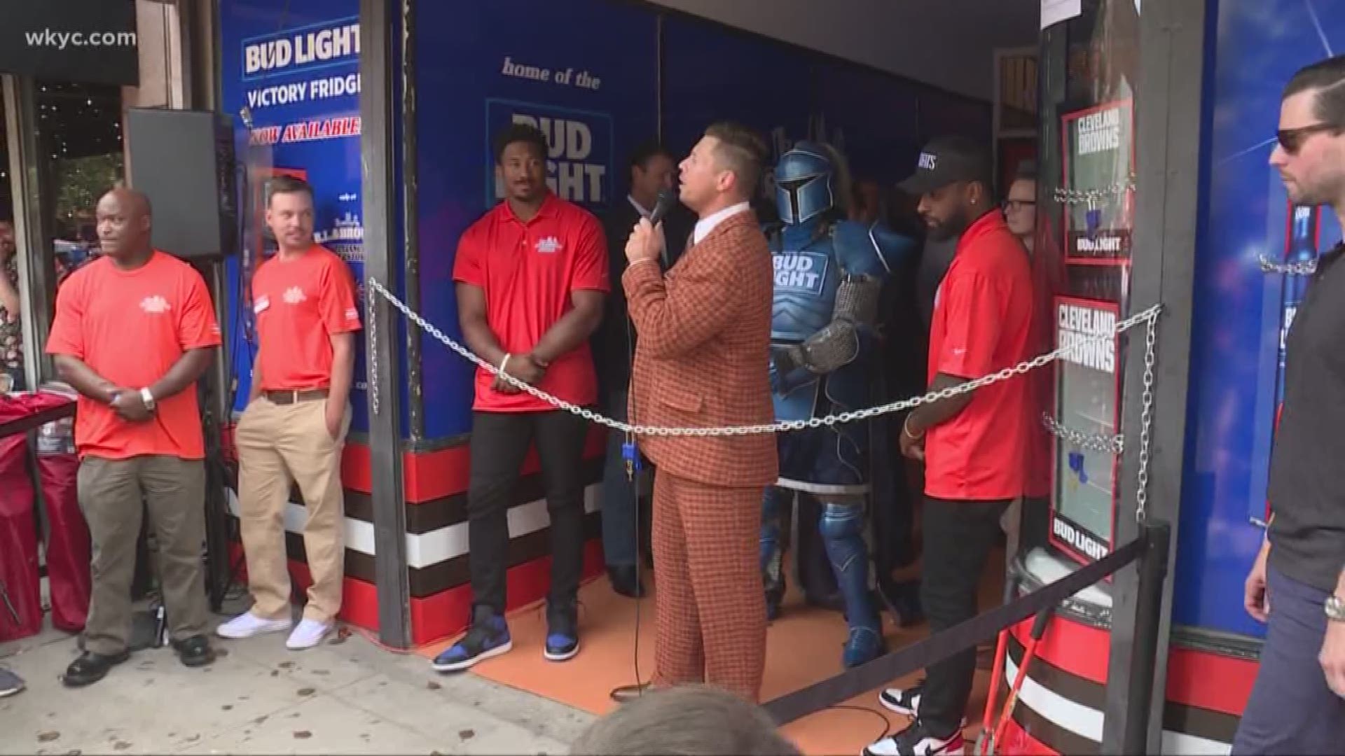 Bud Light to sell Cleveland Browns Victory Fridges at pop-up shop