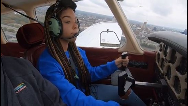 Girls in STEM: Cleveland teen earns student pilot’s certificate and takes her first solo flight