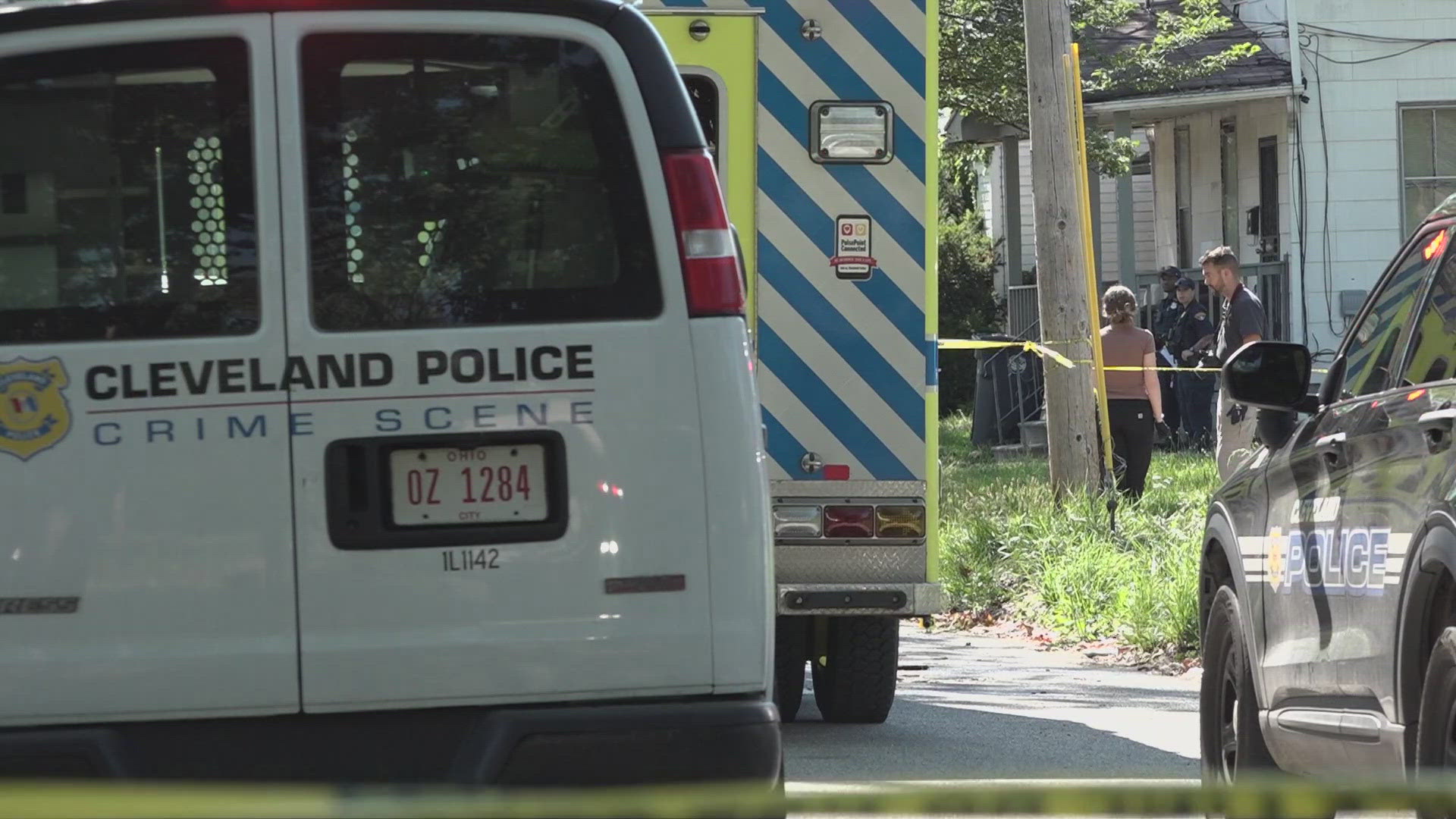 Police confirmed the death of a 46-year-old woman in the shooting.