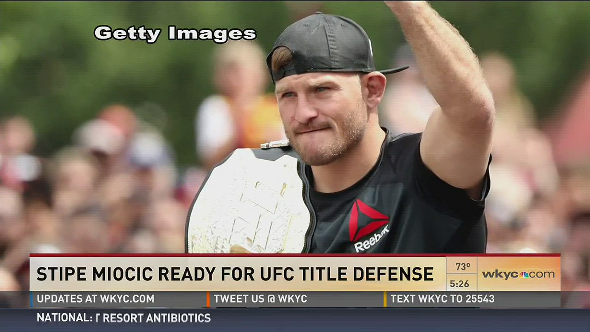 Stipe Miocic ready for UFC title defense