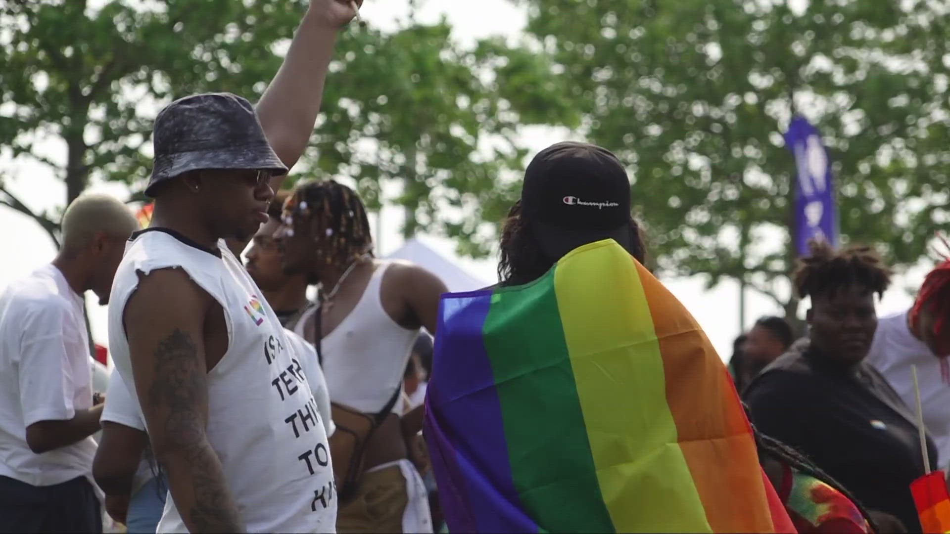 Cleveland's LGBTQ+ community gathered for a rousing celebration on Saturday.