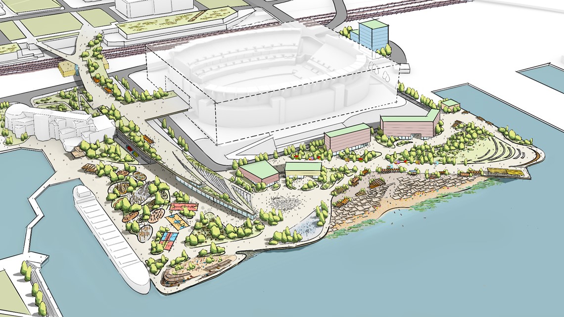 Cleveland Browns, city unveil plan connecting stadium, downtown