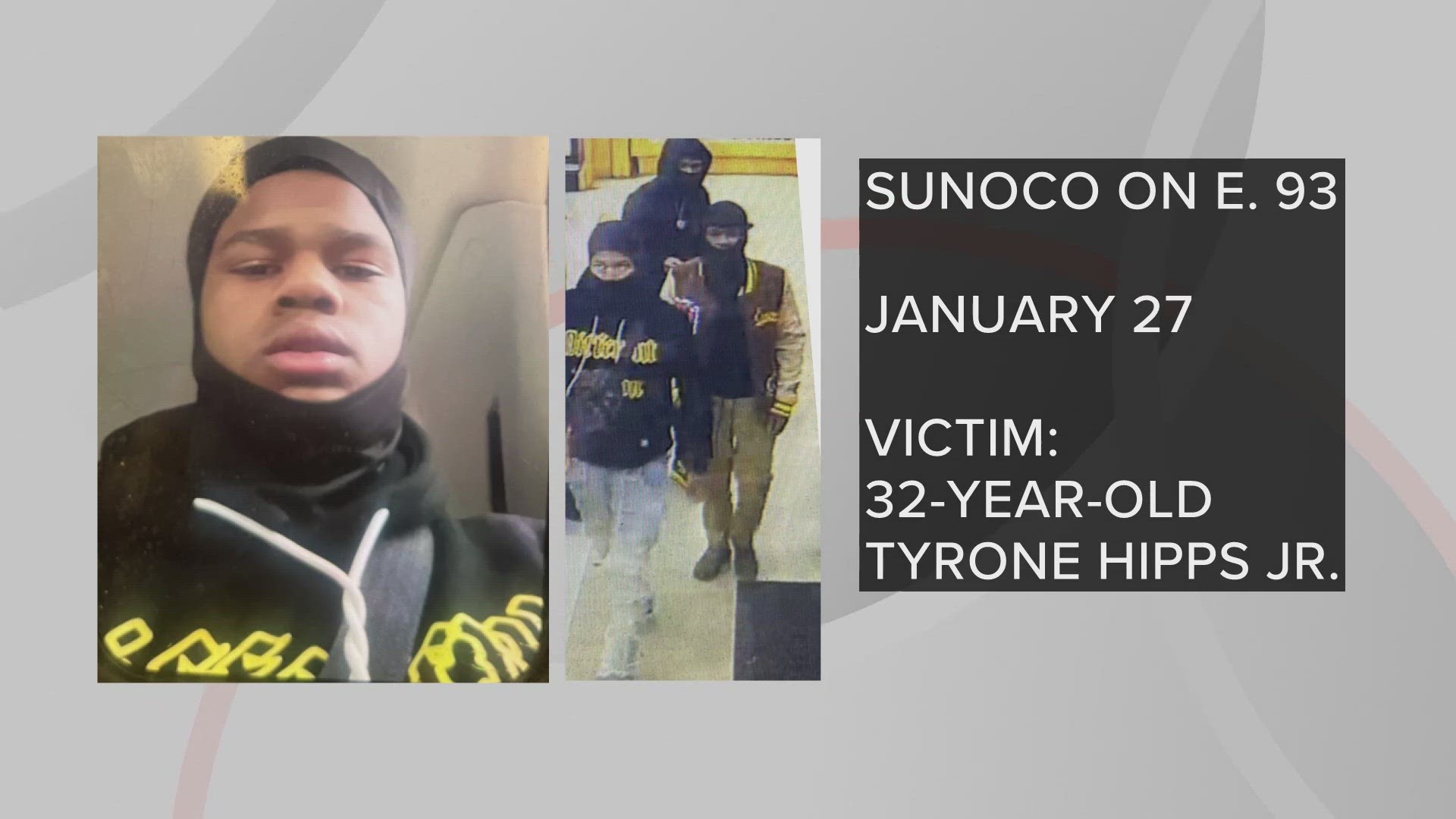 If you have any information on the identity of the suspects, please call the Cleveland Division of Police's homicide unit at 216-623-5464.