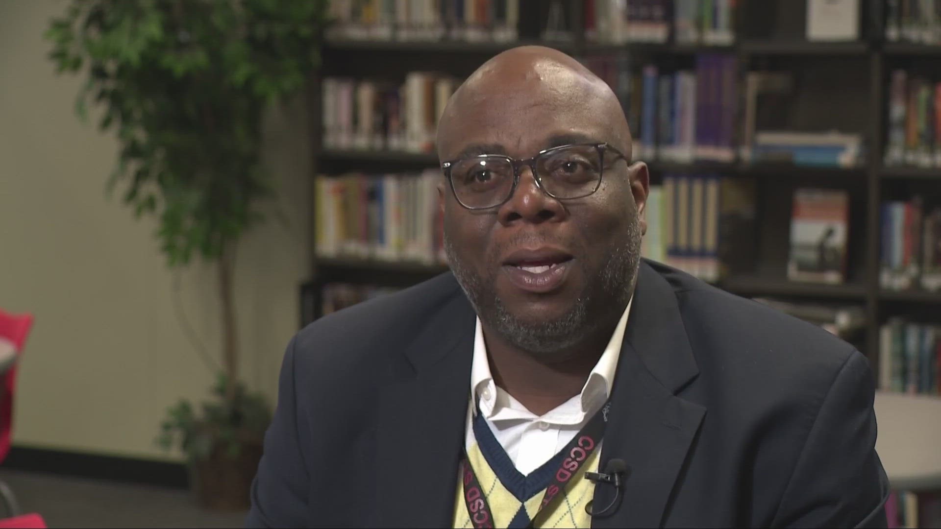 An administrator and 'graduation coach' at Canton McKinley High School shares his story with students to keep them on track to graduate.