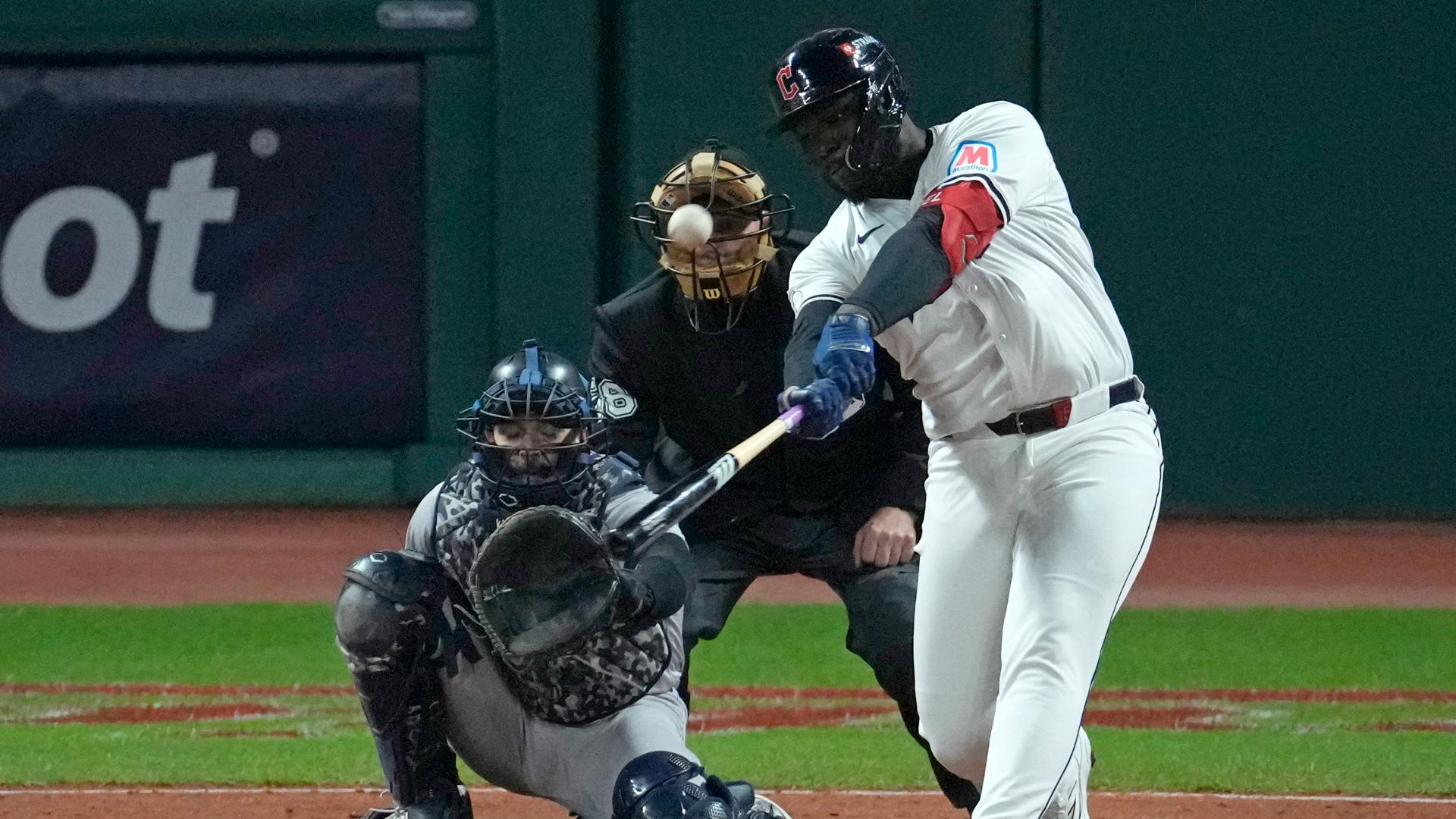 Kathy Faber is a lifelong Cleveland Guardians fan, but she never could have predicted what happened Thursday at Progressive Field. 3News' Lindsay Buckingham reports.