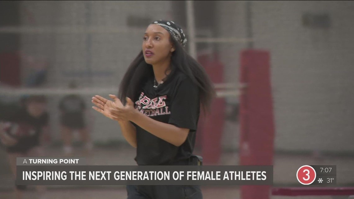 Former WNBA Champion Candice Wiggins hopes to influence the next generation at SPIRE Academy