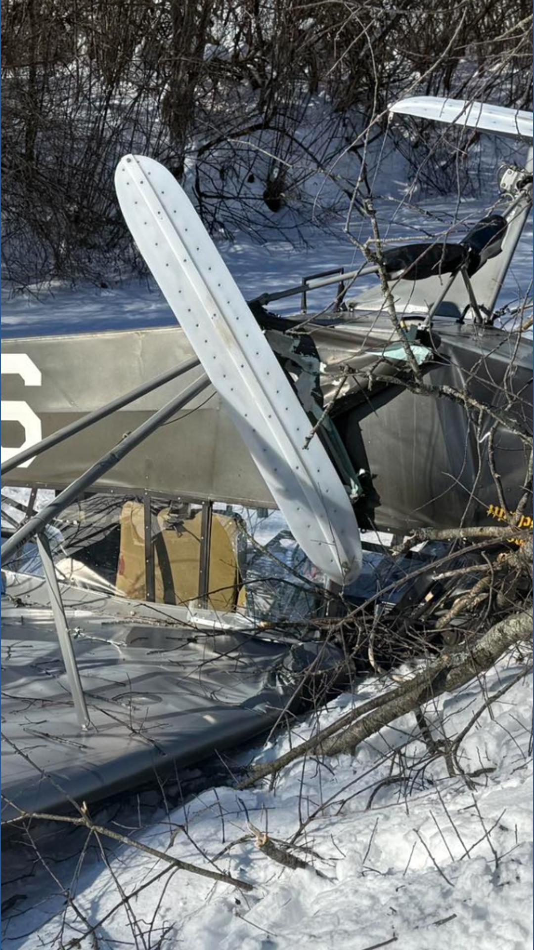 2 hurt after small plane crashes in wooded area near Ranfield Road in Brimfield Township