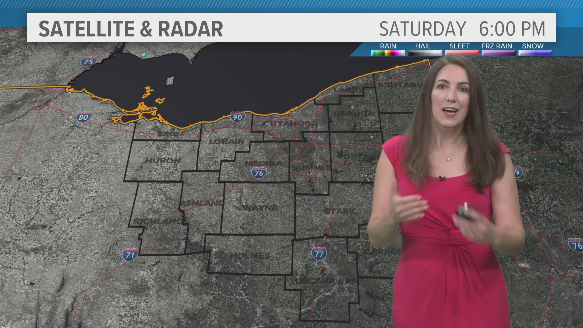 Humidity will ramp up, leading to storm chances through the work week