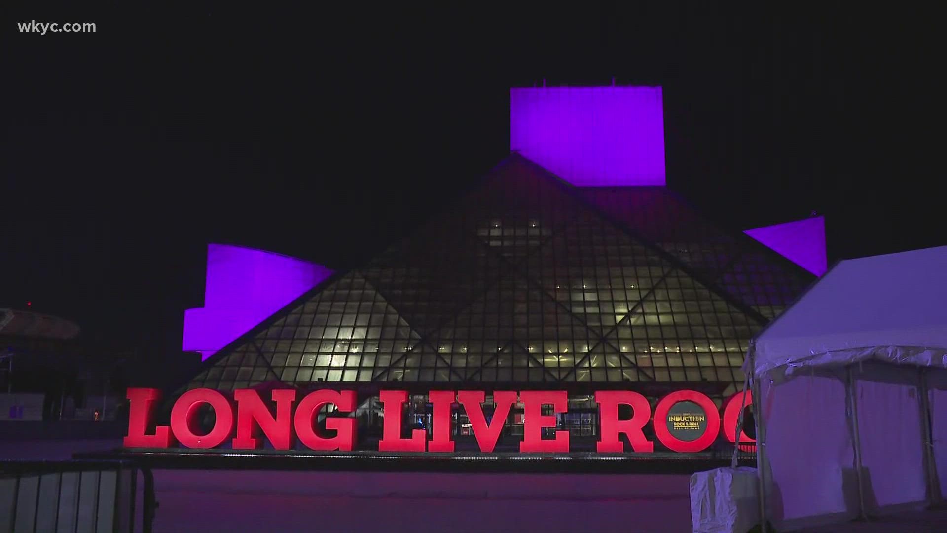 The Rock and Roll Hall of Fame Induction is set to take place on Saturday at 8 p.m. at Rocket Mortgage FieldHouse.