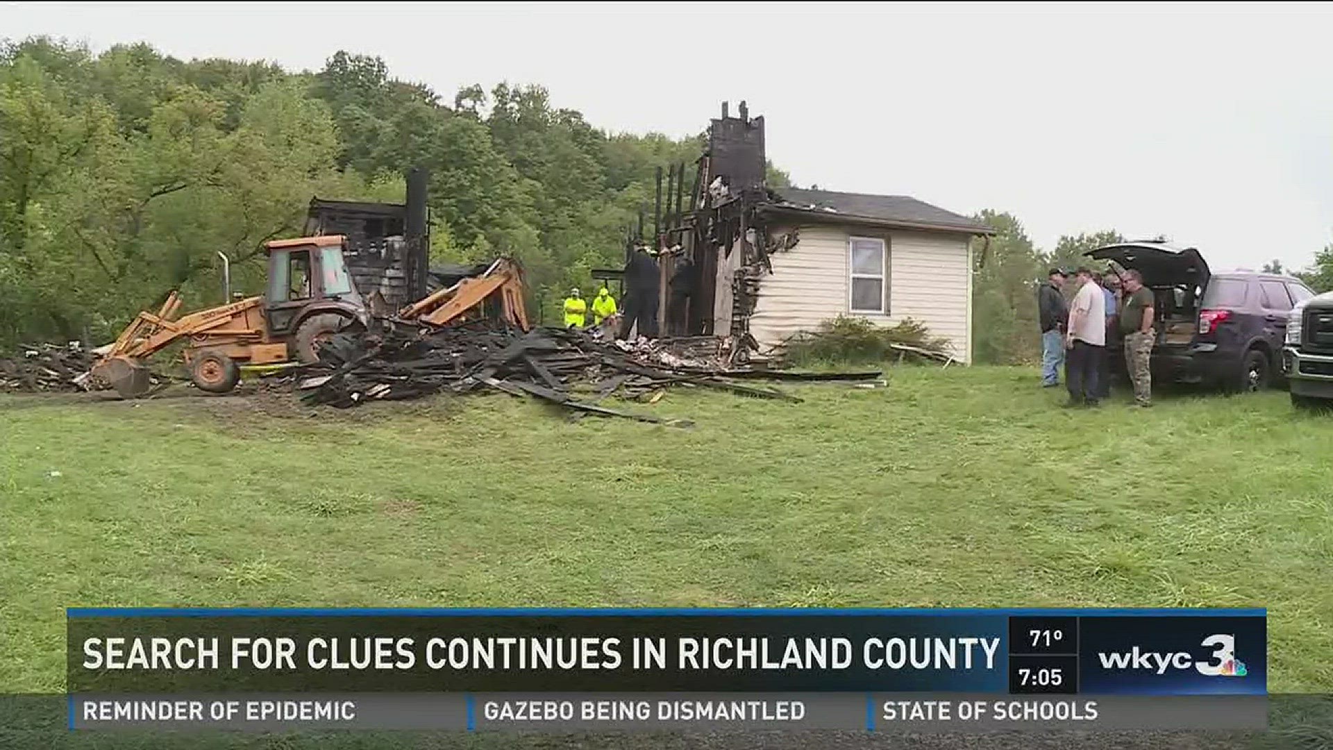 Search for clues continues in Richland County