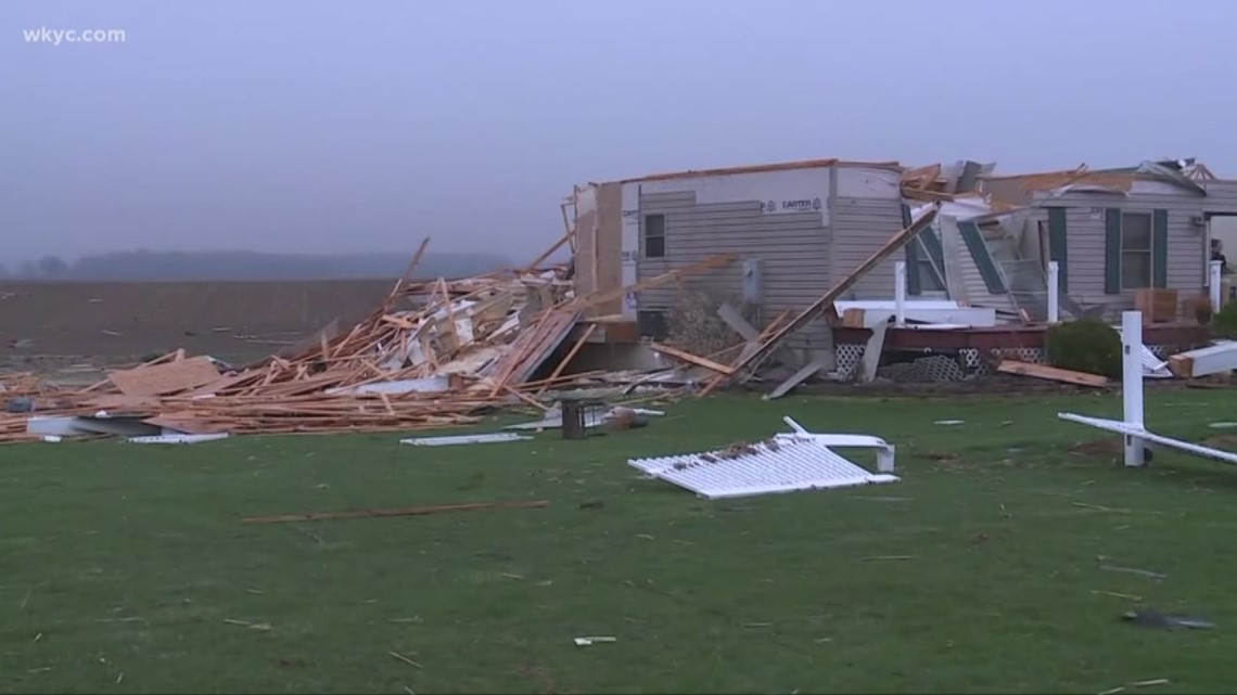 Heavy damage in Shelby after tornado touches down | wkyc.com