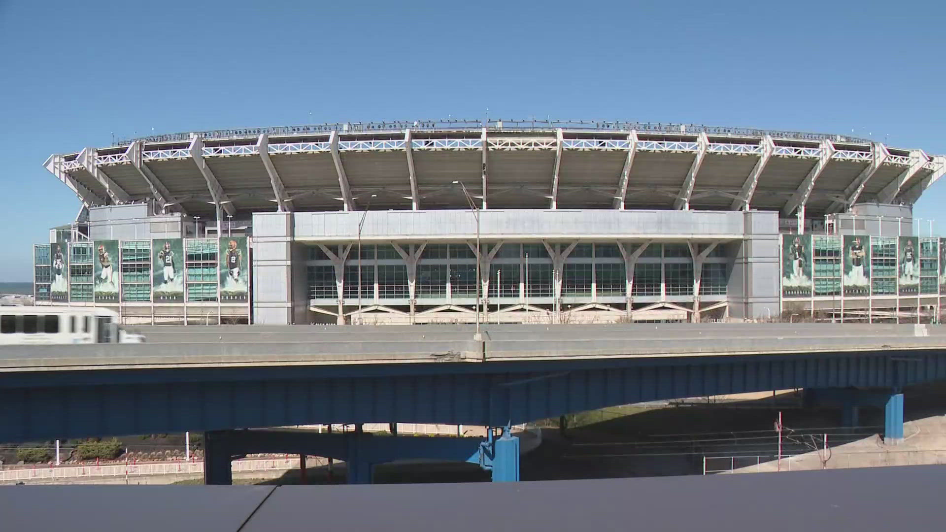 The plan announced by Cleveland Mayor Justin Bibb comes as the Browns are considering relocating to Brook Park to play in a multi-billion-dollar domed stadium.