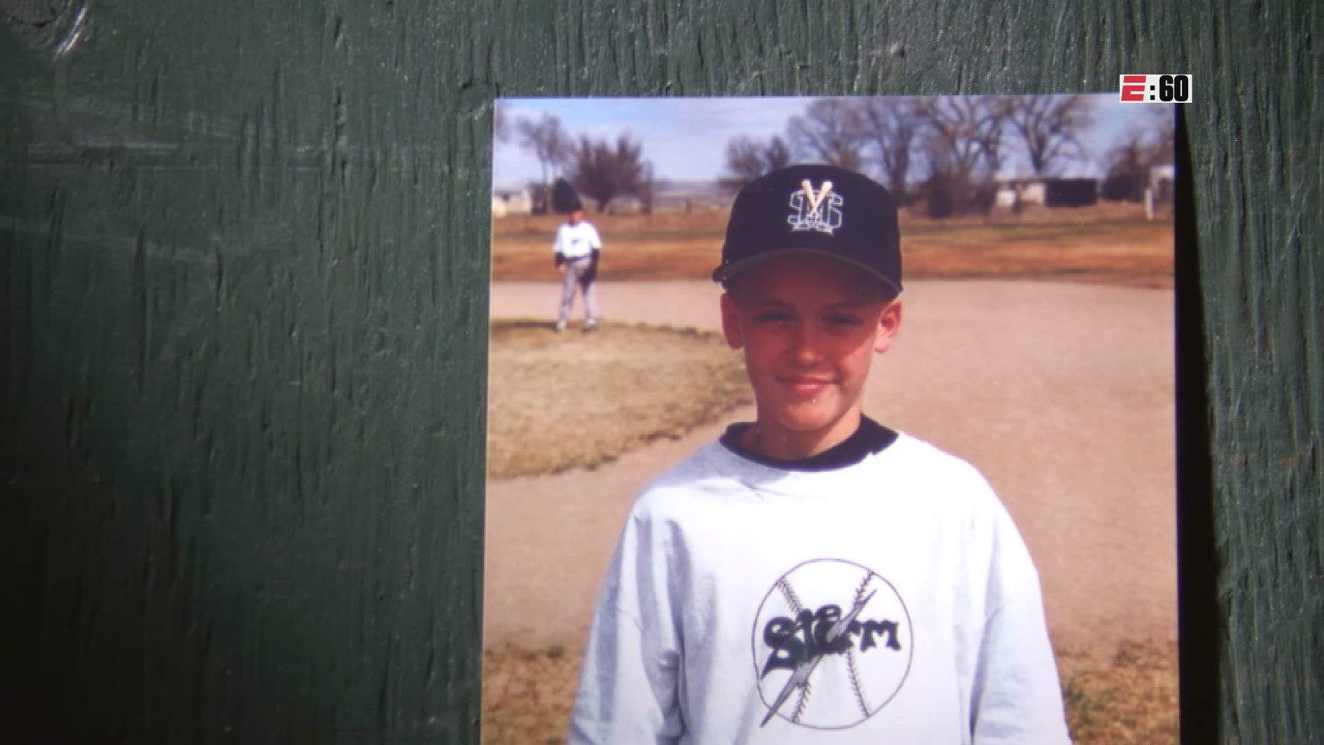 E:60 segment featuring Lake Erie Crushers pitcher staying at assisted living facililty