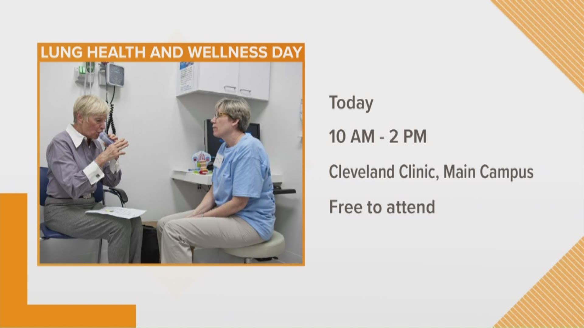 CLE Clinic Lung Health Wellness Day