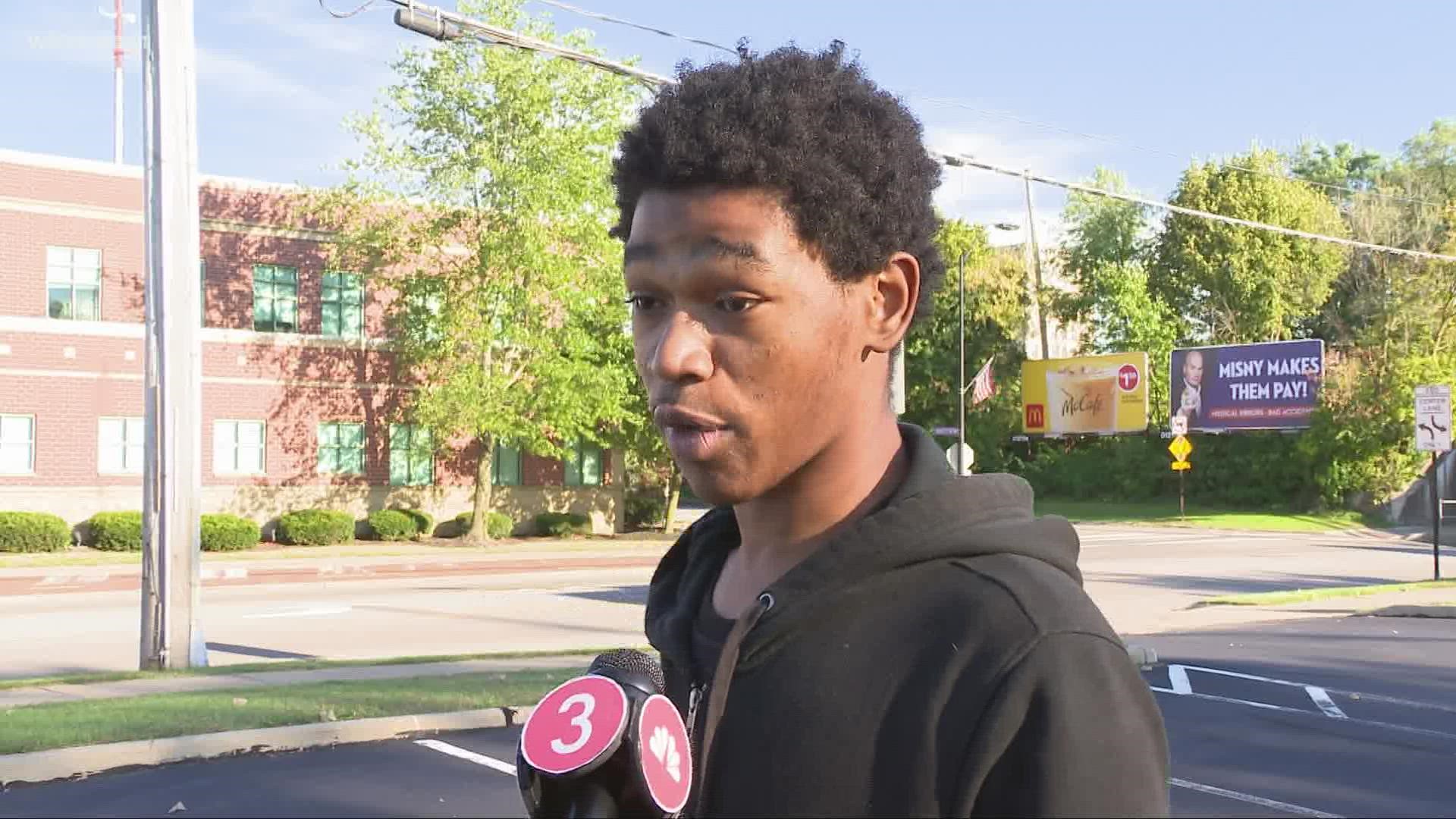 18-year-old Markese White had his head smashed into pavement by an Elyria police officer. Today, he is speaking out.