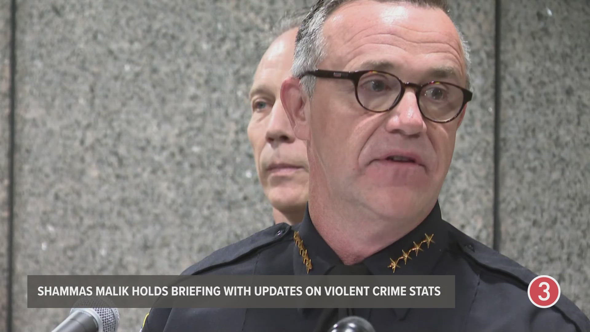 During a press conference on Wednesday, Akron police gave an update on violent crime statistics.