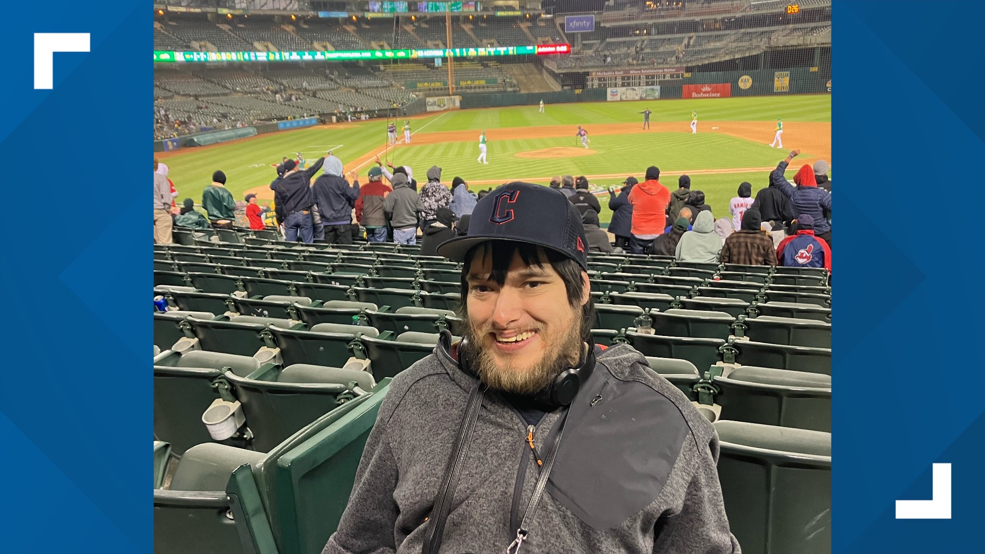 Peter Knab Guardians superfan Peter Knab plans to attend all 162 games | wkyc.com