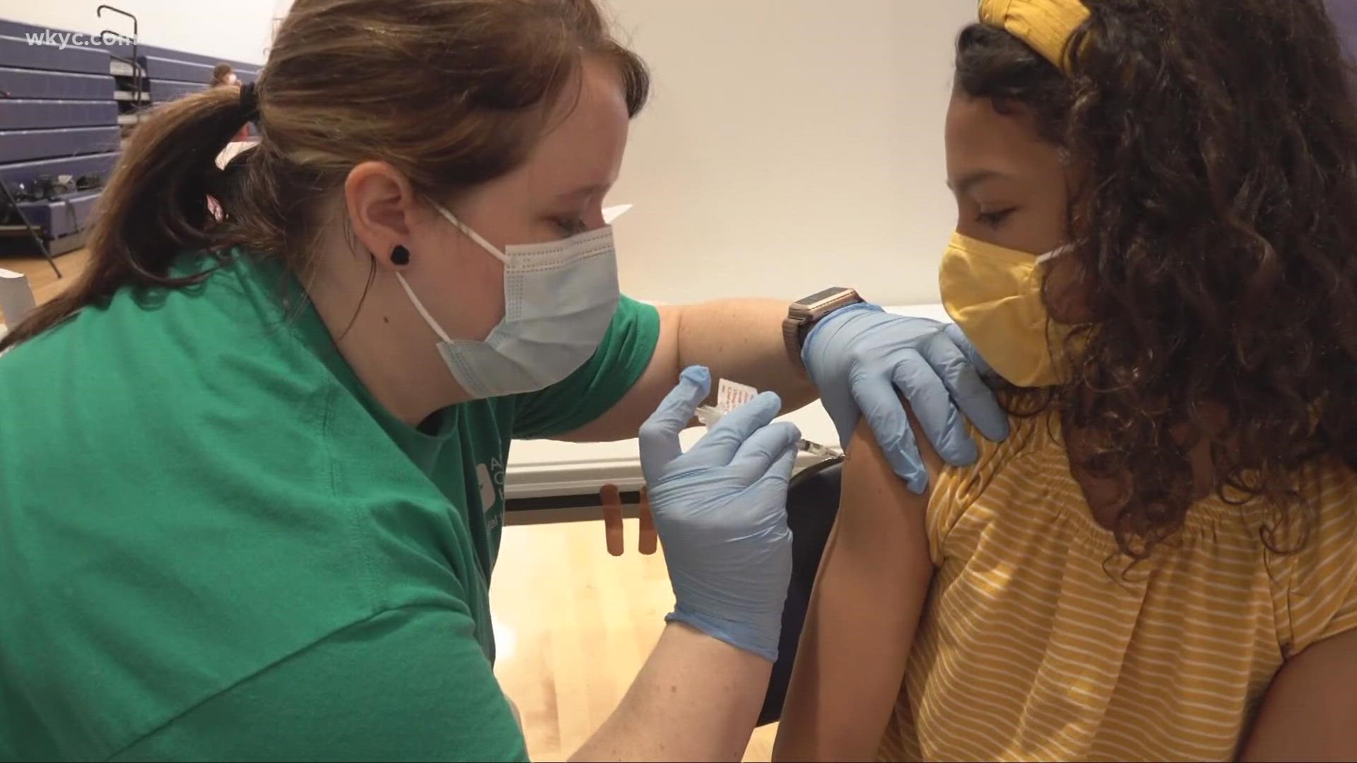 To date, nearly 71,000 kids age 5 to 11 have received their first dose of the COVID-19 vaccine.