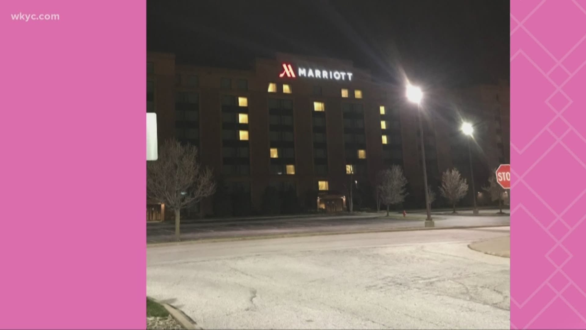 This is something we all need to see. Windows at a Marriott hotel in Warrensville Heights have been illuminated to create the shape of a heart to help spread hope.