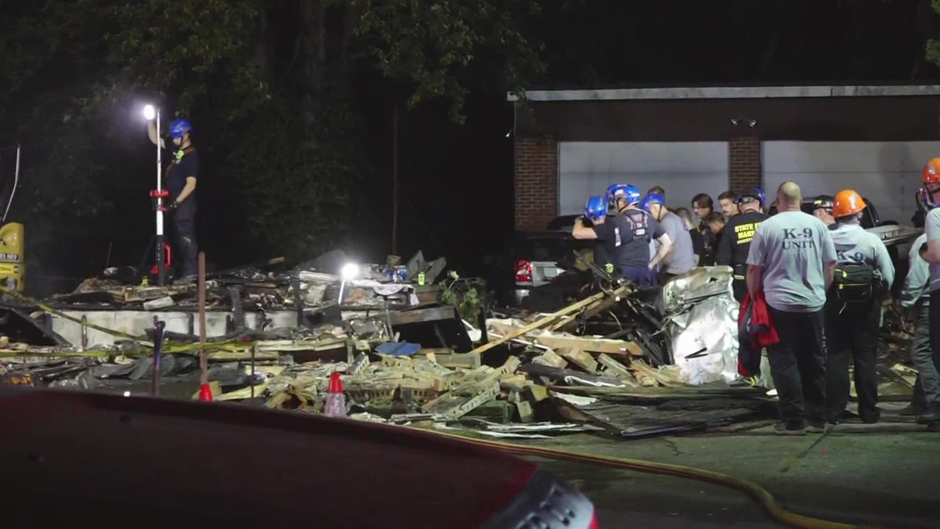 Three missing after house explosion in Garfield Heights