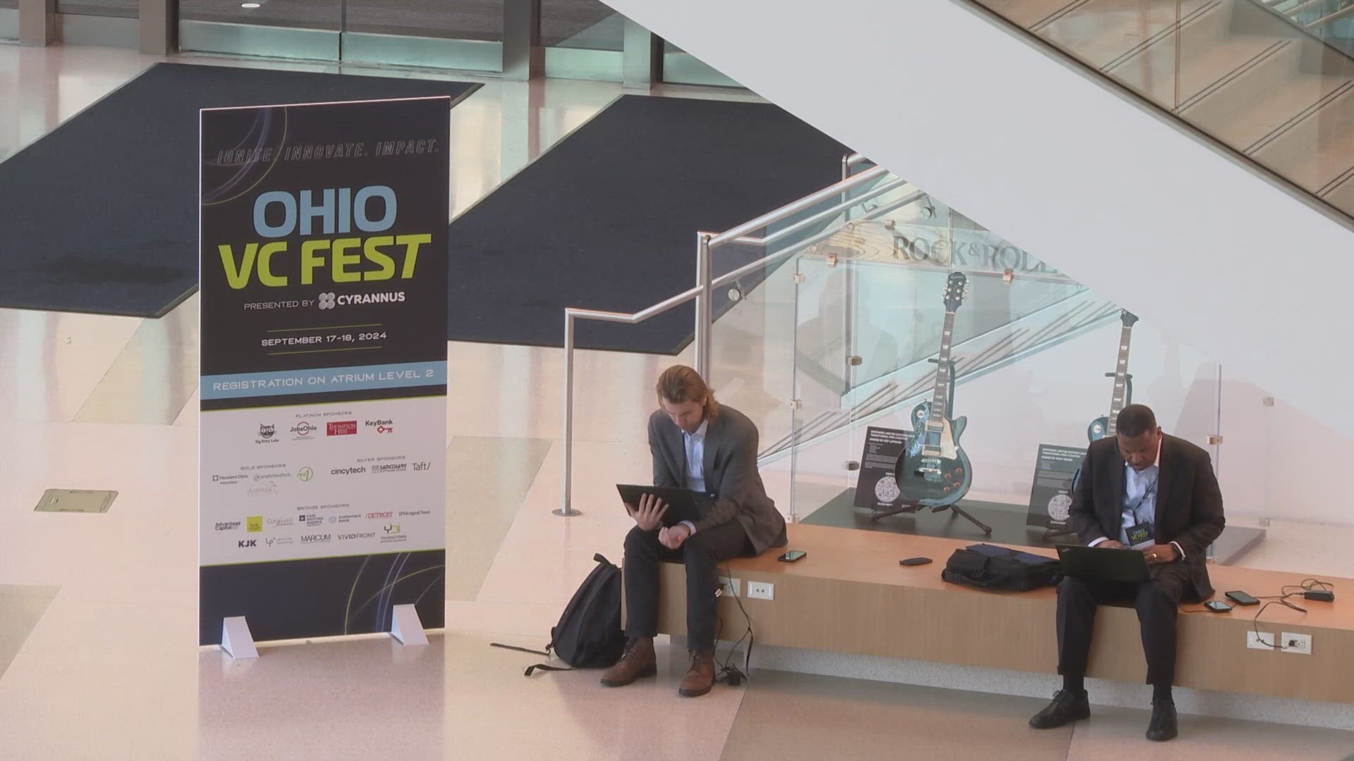 Irish startup entrepreneurs gathered in Northeast Ohio to consider opportunities in the region during the Ohio Venture Capital Fest.