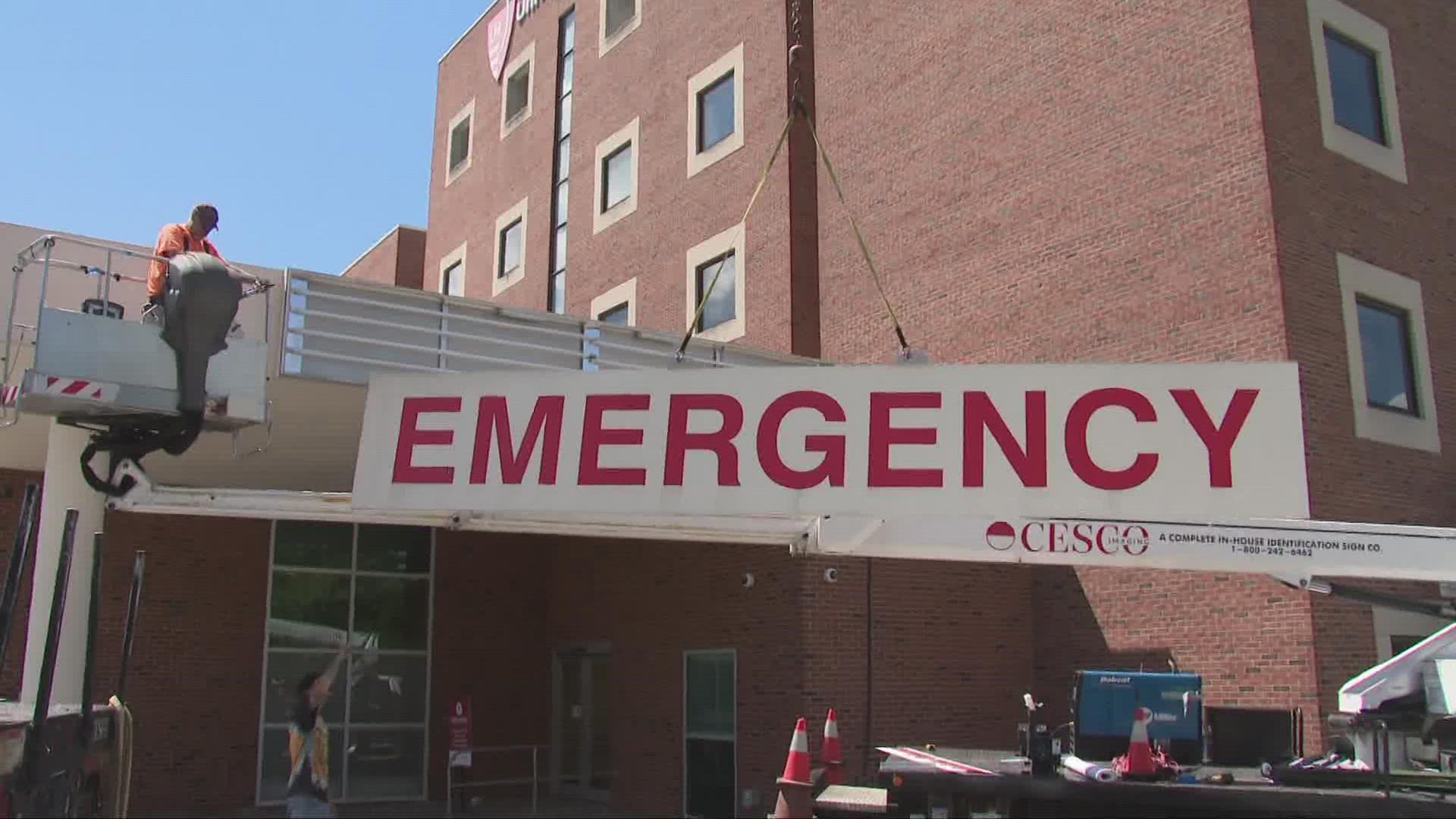 The City of Bedford has filed a lawsuit to reopen its now-closed University Hospitals medical centers. 3News Health Correspondent Monica Robins reports.
