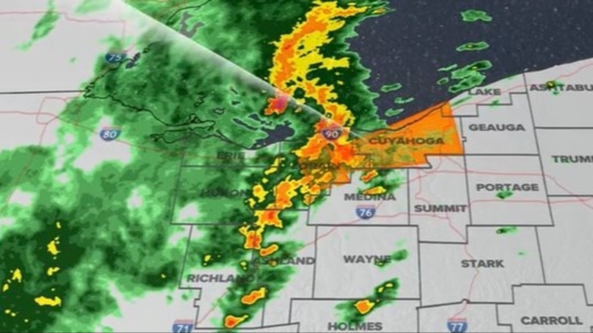 Severe Thunderstorm Warning for several Northeast Ohio counties | wkyc.com