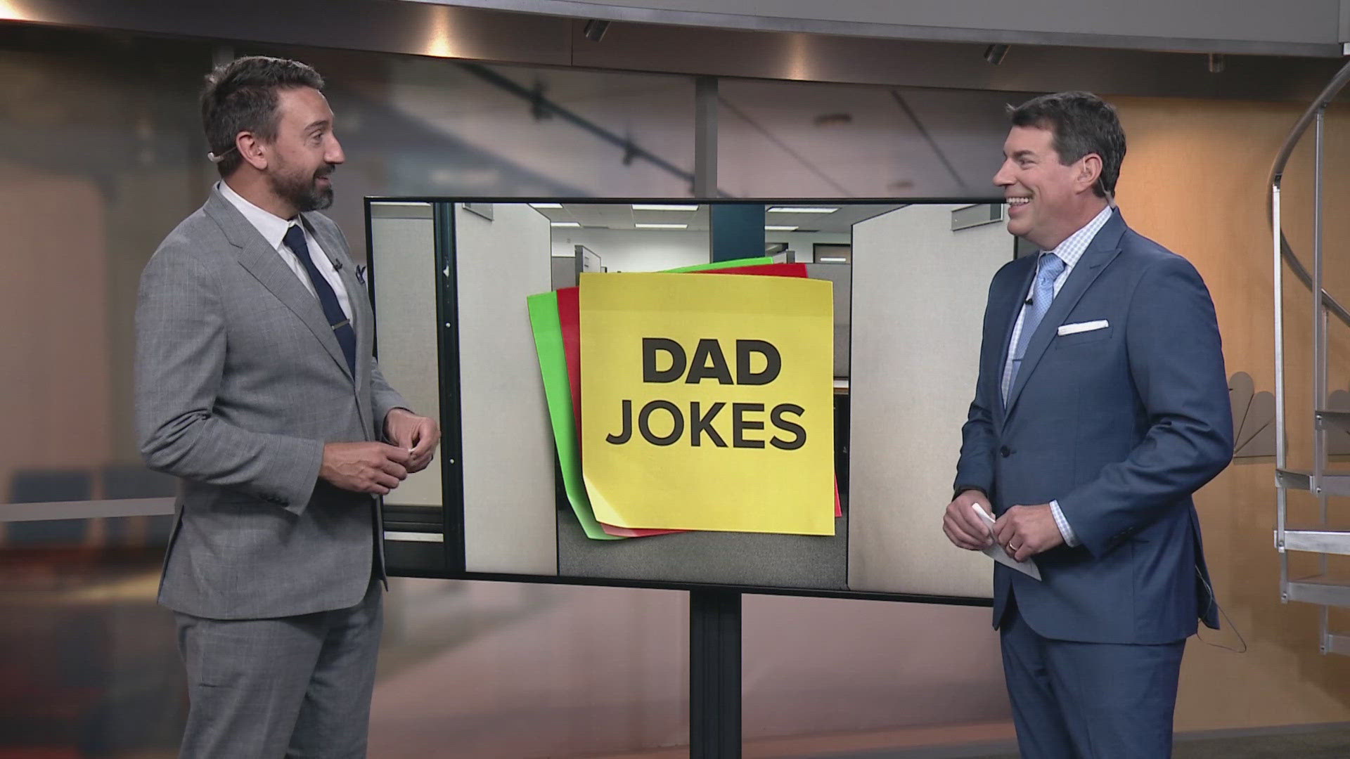 Need a laugh? We've got you covered! Here's today's edition of dad jokes with 3News' Matt Wintz and Dave Chudowsky at WKYC Studios in Cleveland.