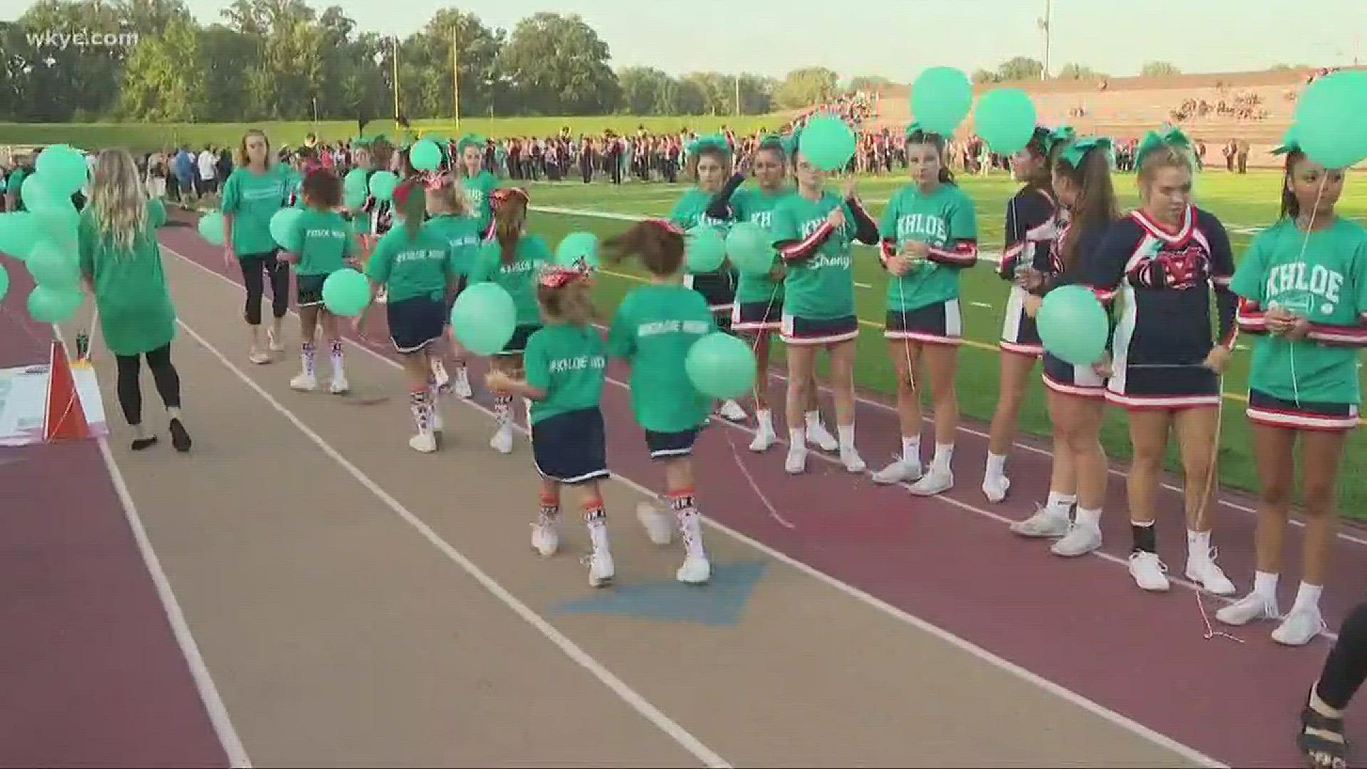 8-year-old fatally struck by car honored at Berea-Midpark HS football game