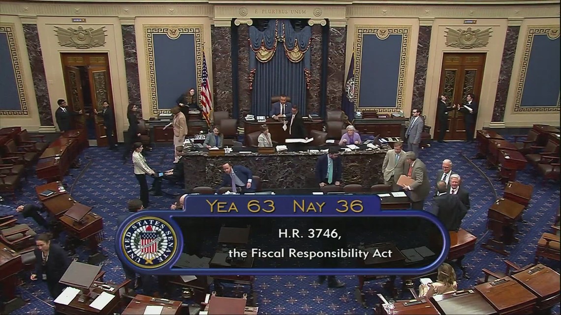 Senate passes debt ceiling bill in late-night vote: Updates