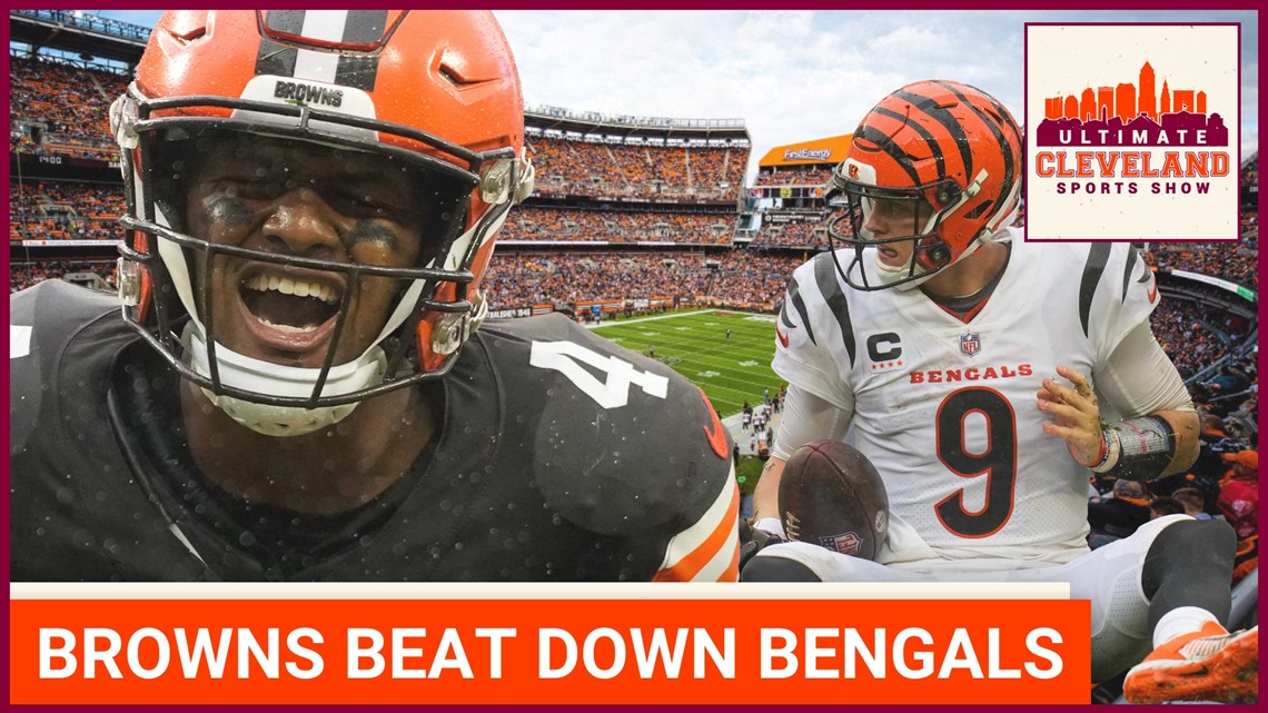 LIVE! 24-3 The Browns Defense DOMINATES the Bengals