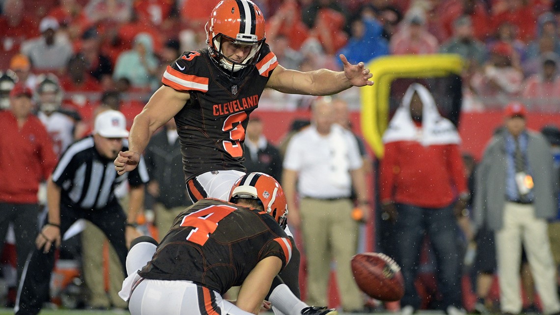 Cody Parkey Had a Good Season for the Browns