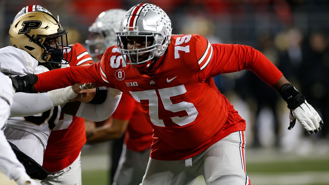 Ohio State offensive lineman Thayer Munford awarded Block 0 jersey