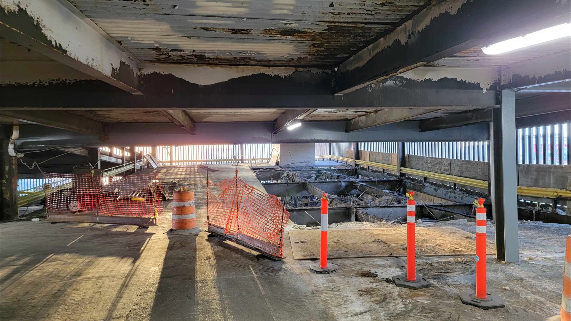 Construction concerns at Cleveland's Hamilton parking garage | wkyc.com