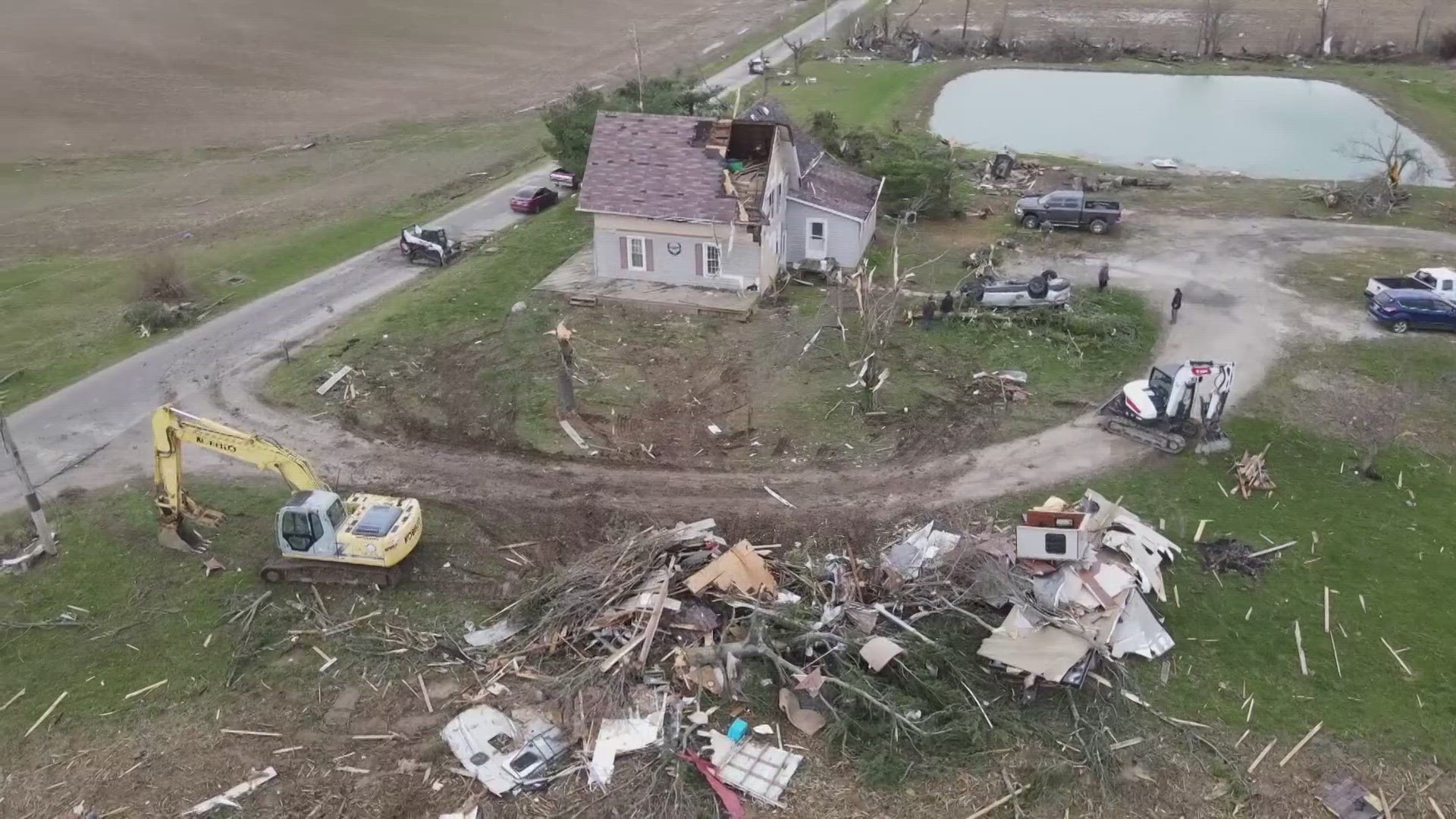 At least three are dead after eight tornadoes hit on Thursday night in Ohio.