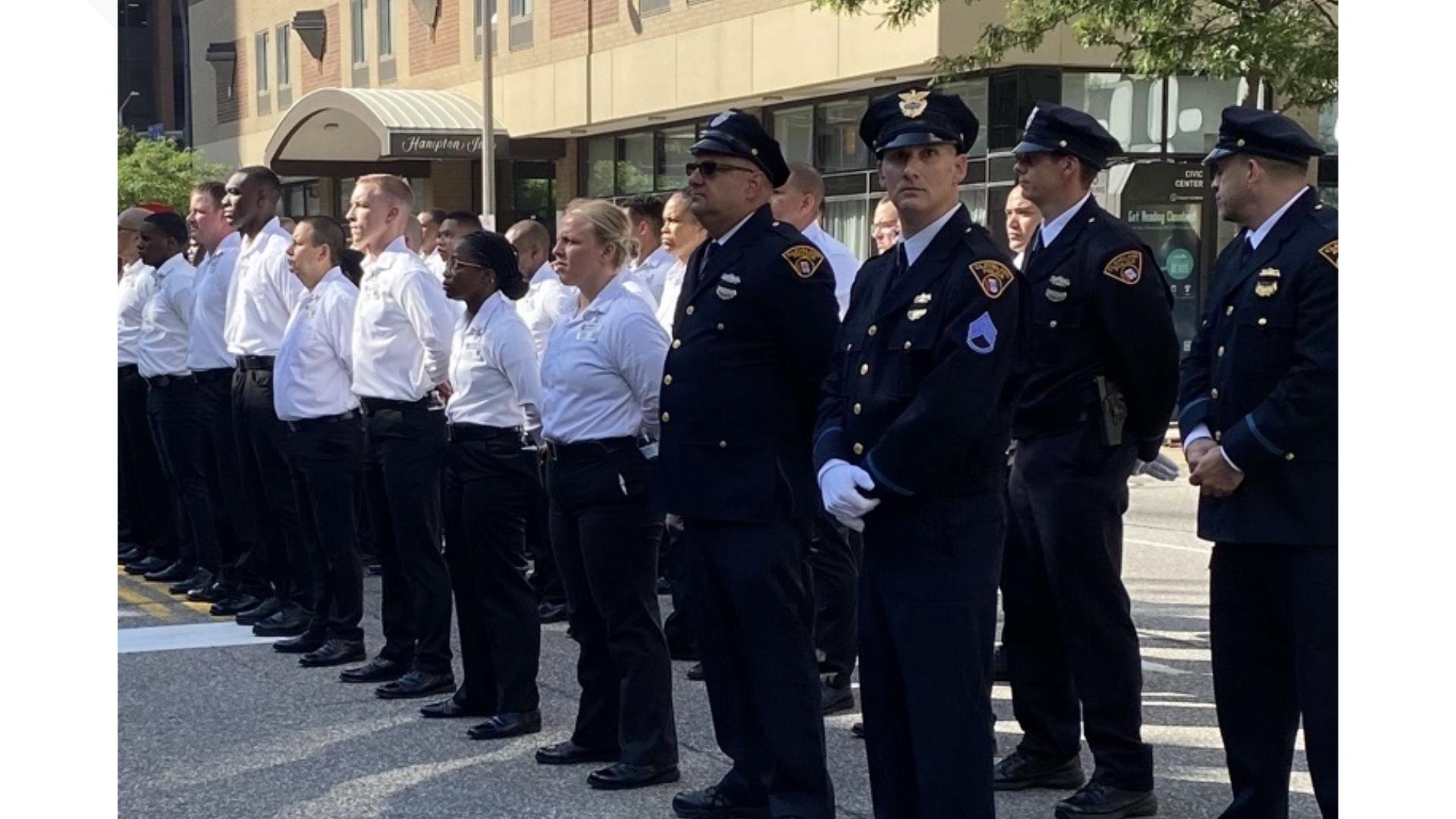 Cleveland officer Jamieson Ritter memorial service: Live video | wkyc.com