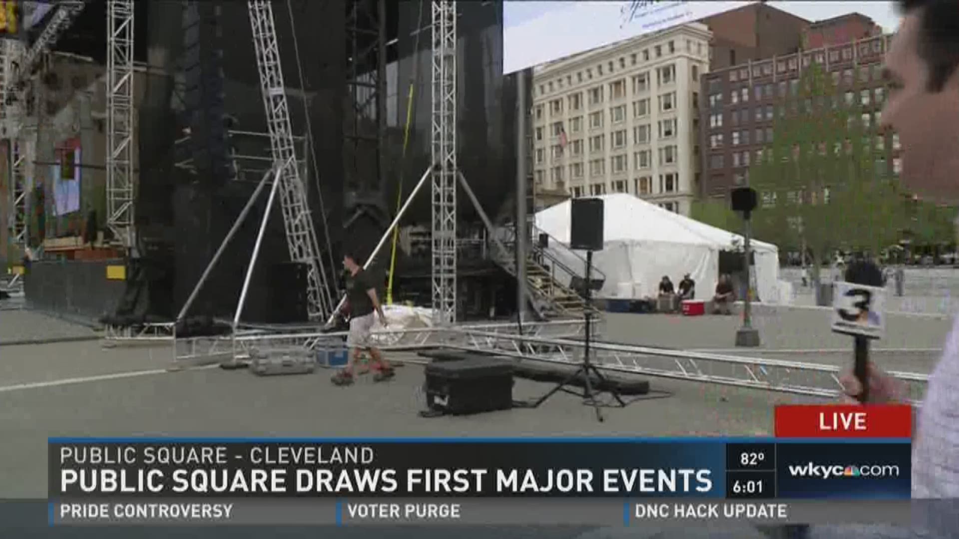 Public Square draws first major events