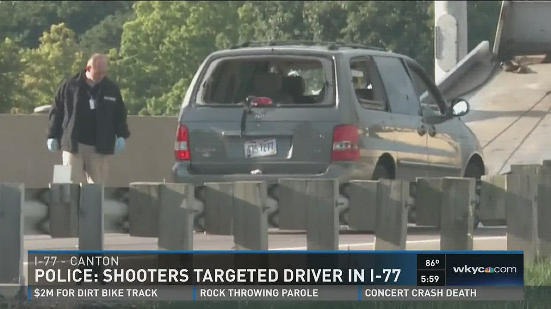 Police: Shooters targeted driver on I-77