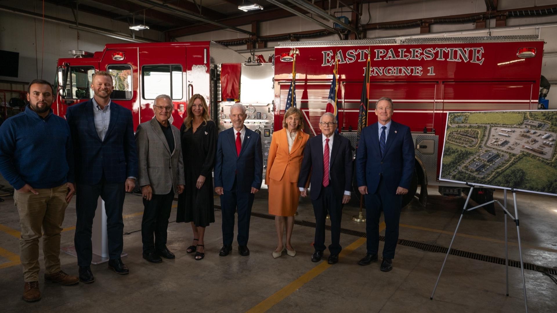 First responder training facility planned in East Palestine to boost disaster preparedness nationwide
