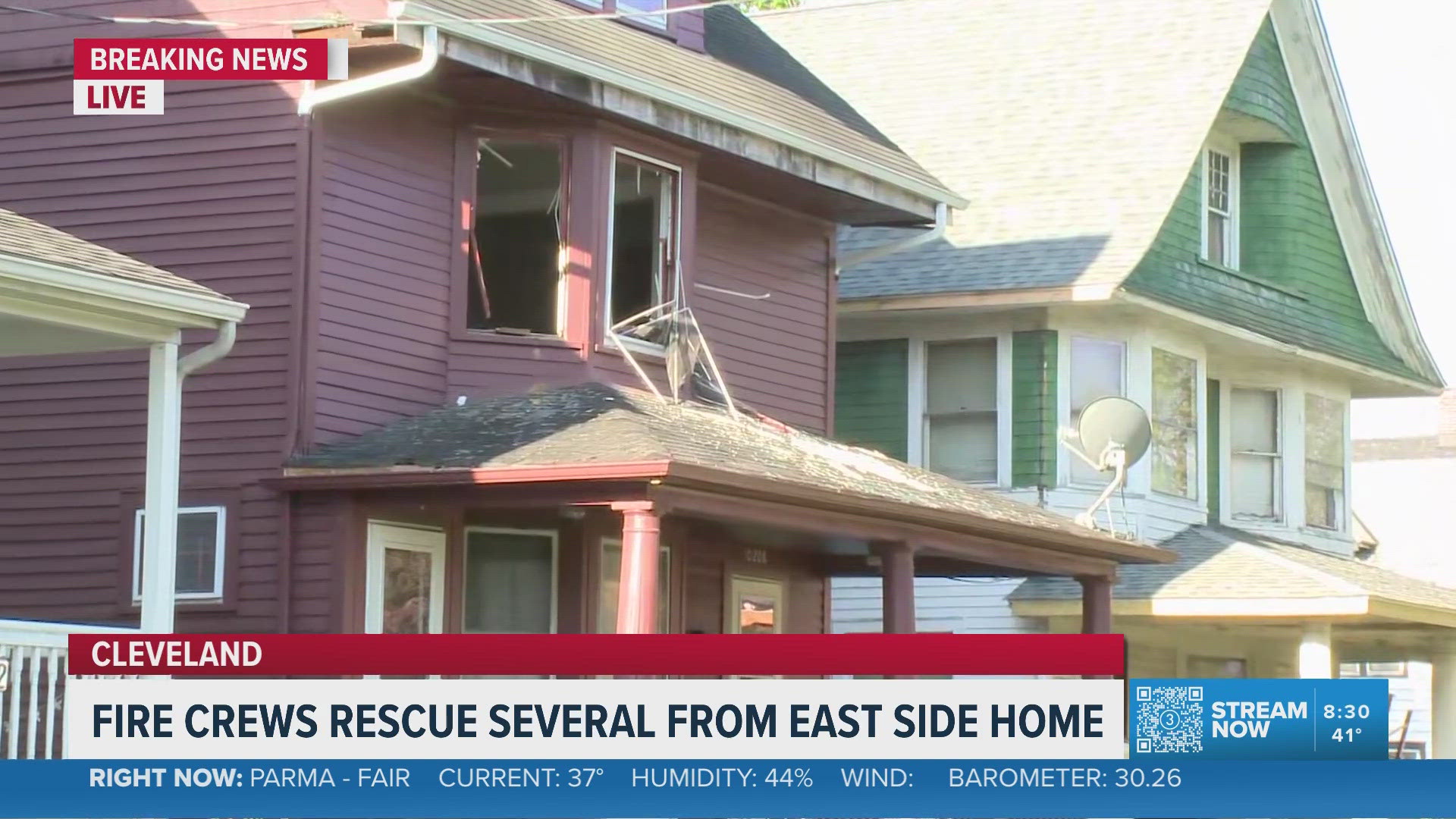 Fire crews rescue 4 children from house fire in Cleveland | wkyc.com
