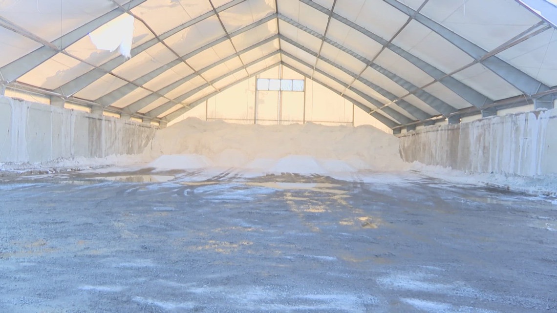 Salt shortages affect cities across Northeast Ohio, complicating winter weather response