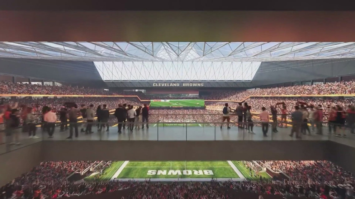 PHOTOS: Renderings of proposed Cleveland Browns domed stadium in Brook ...