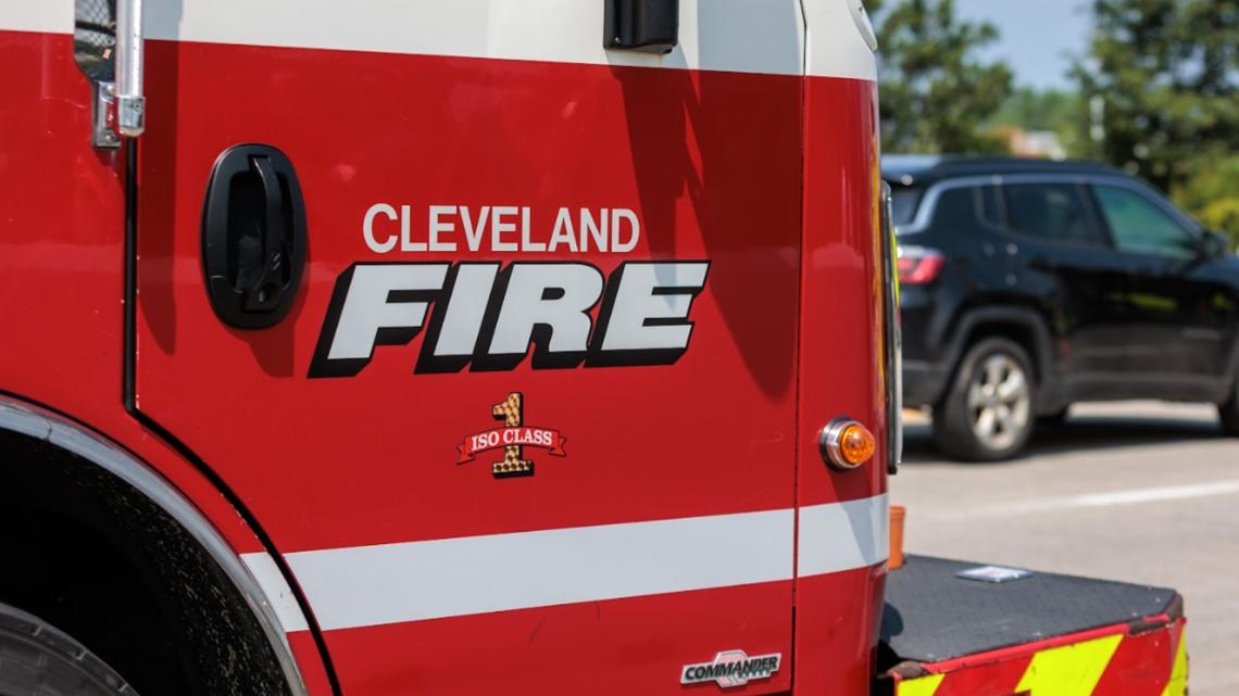 According to the Cleveland Division of Fire, two separate blazes broke out in Cleveland.