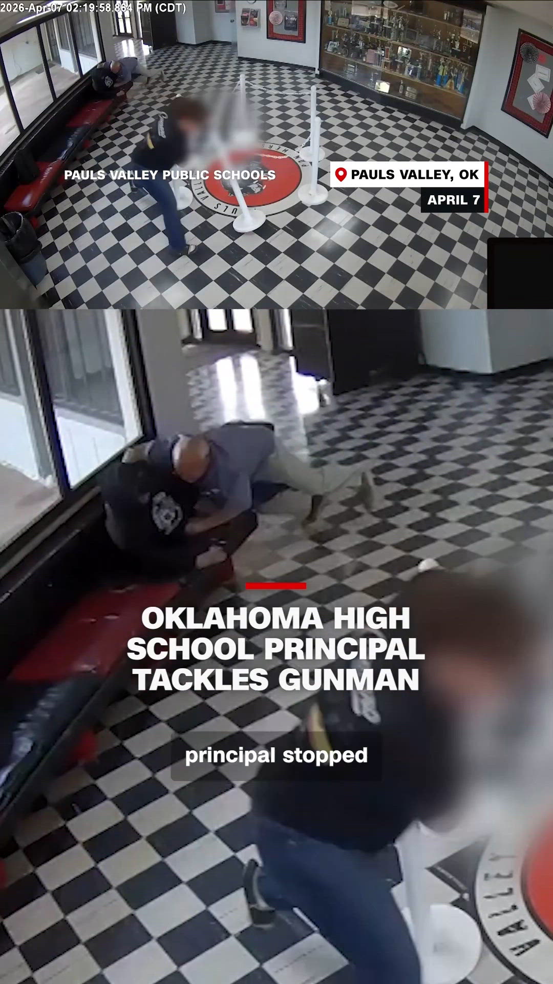Oklahoma high school principal tackles gunman | wkyc.com