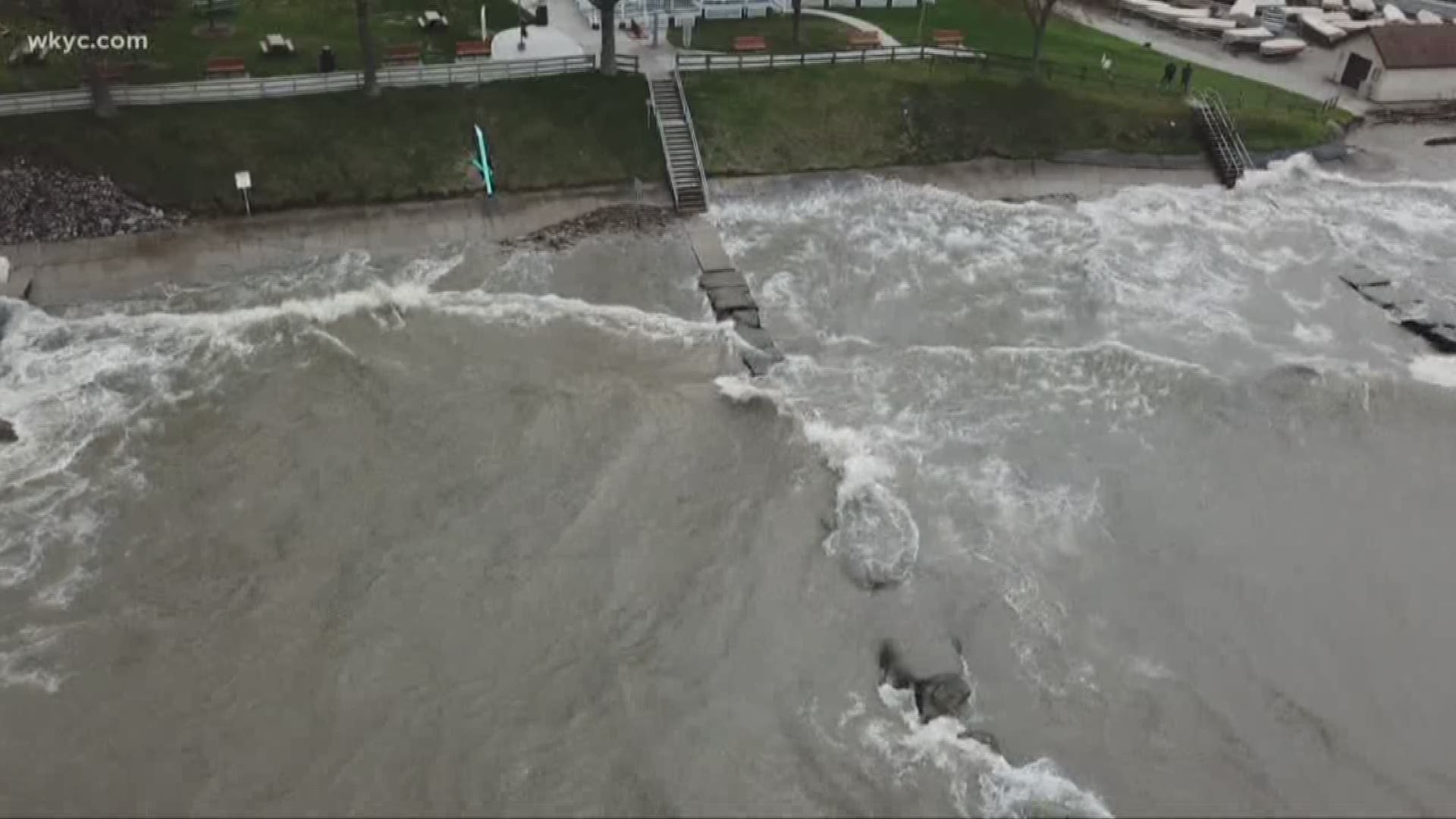 Lake Erie water levels are rising